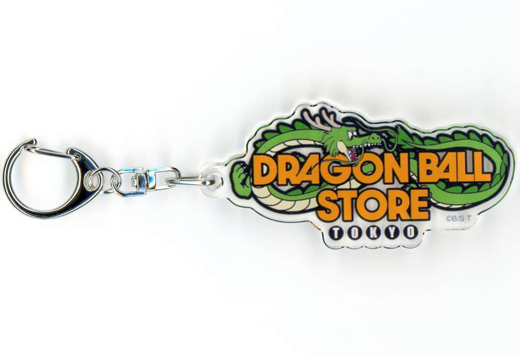 Dragon Ball Store TOKYO Acrylic Keychain Logo - Toei Animation Official Merchandise - Approx. 70 x 30 mm (Pre-owned)