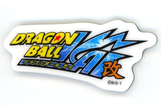 Dragon Ball Kai Acrylic Magnet Logo - DRAGON BALL STORE TOKYO - Toei Animation - Approx. 70 x 35 mm - Pre-owned