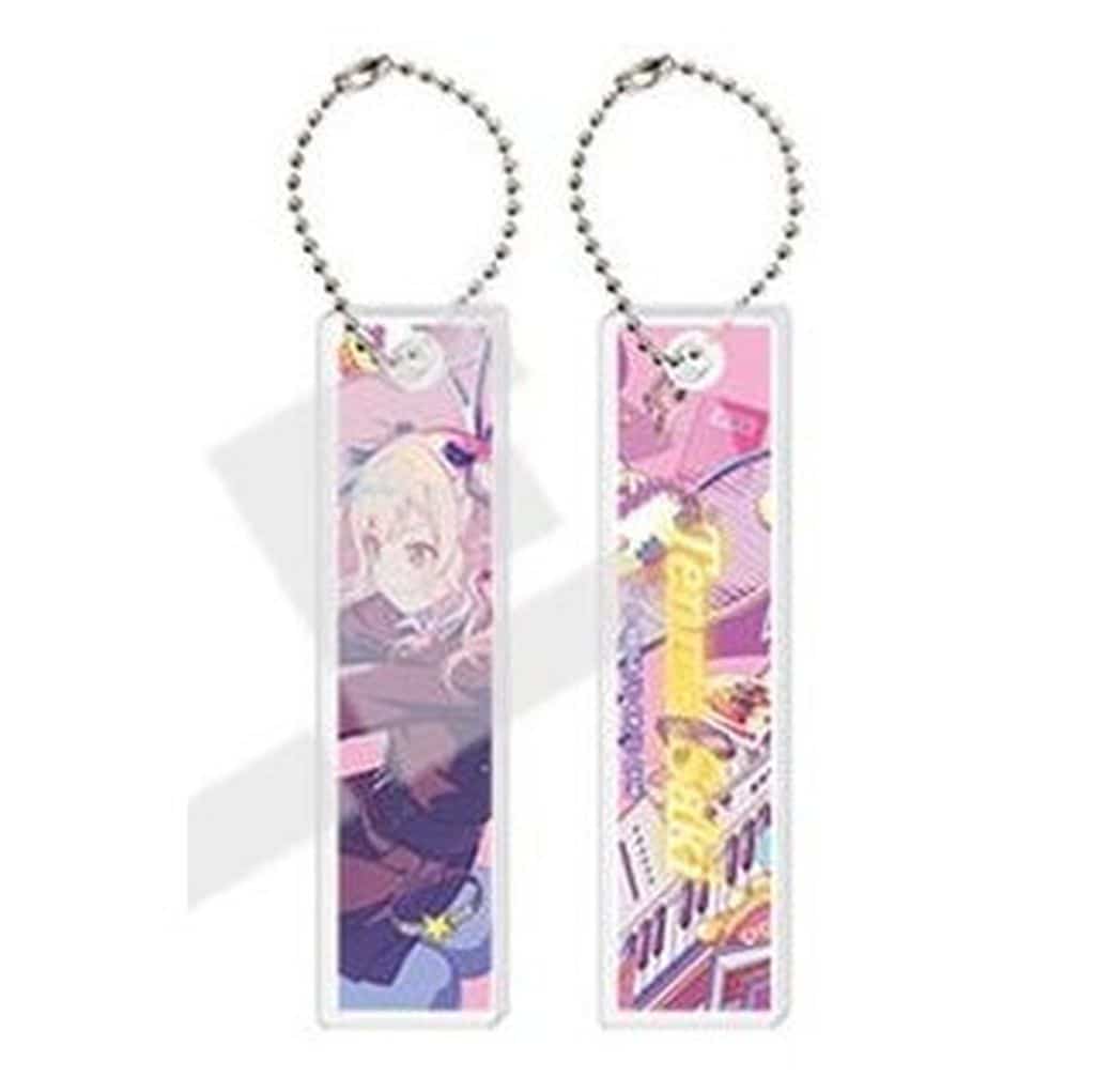 Saki Tenma Acrylic Stick Keychain - Project SEKAI COLORFUL STAGE! feat. Hatsune Miku Vol.11 A (SEGA) - Approx. 15 x 60 x 4 mm - Pre-owned