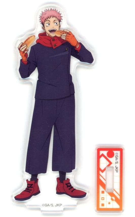Yuji Itadori Acrylic Stand - Jujutsu Kaisen: Shibuya Incident × FamilyMart Collaboration (Approx. 150 mm) - Pre-owned