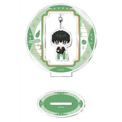 Toshiro Hijikata Sitting Wobbly Acrylic Stand (Osuwari Ver.) - Gintama - Approx. 108 x 104 x 40 mm - Tapioca (Pre-owned)