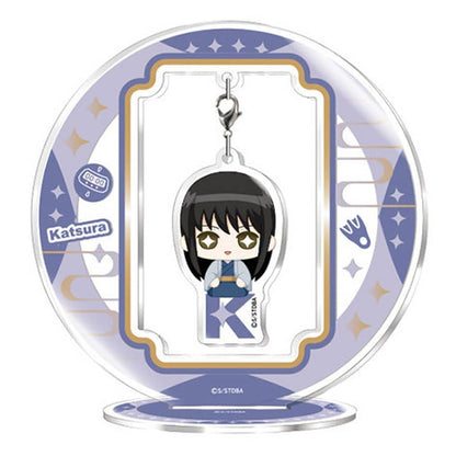 Kotaro Katsura Acrylic Wobble Stand Sitting Ver. Acrylic Stand - Gintama - Approx. 108 x 104 x 40 mm - Maker: Tapioca