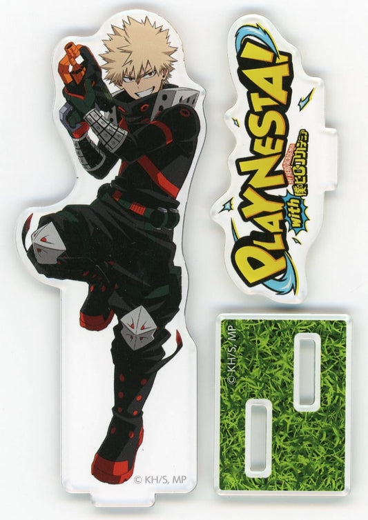 Katsuki Bakugo Full-Body Acrylic Stand - PLAY NESTA! with My Hero Academia Event Goods (Approx. 10.5 cm)
