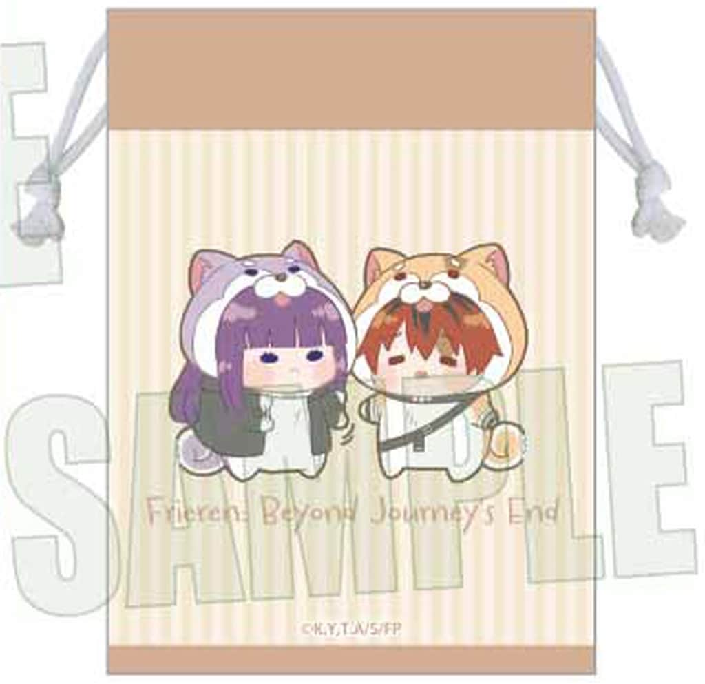 Fern & Stark Mofumania Drawstring Pouch - Frieren
