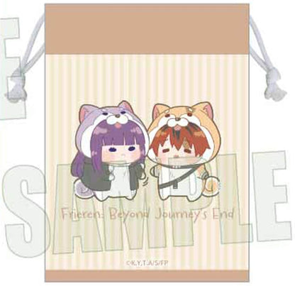 Fern & Stark Mofumania Drawstring Pouch - Frieren