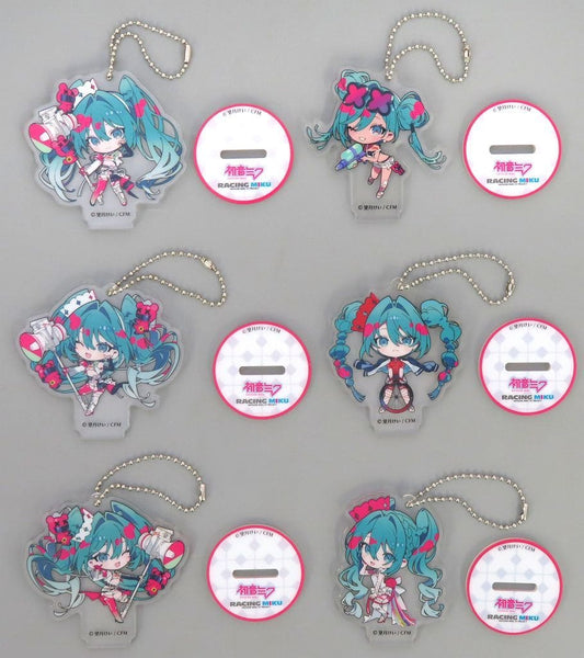 Hatsune Miku Acrylic Keychain 2025 Ver. Full 6-Piece Set - Approx. 65 mm (Pre-owned, Toys Cabin)