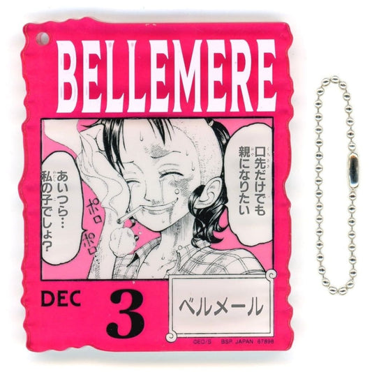 DEC.3 Bellemere Acrylic Block Charm - Ichiban Kuji One Piece BASE SHOP "366DAYS OF BIRTHDAYS (Oct–Dec)" Prize - BANDAI SPIRITS - Approx. 8.5 cm (Pre-owned)