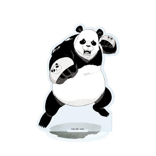 Panda Acrylic Stand (Graph Art Sketch Illustration) - Jujutsu Kaisen 0 Movie - Height Approx. 150 mm - A3 - Pre-owned, No. 04