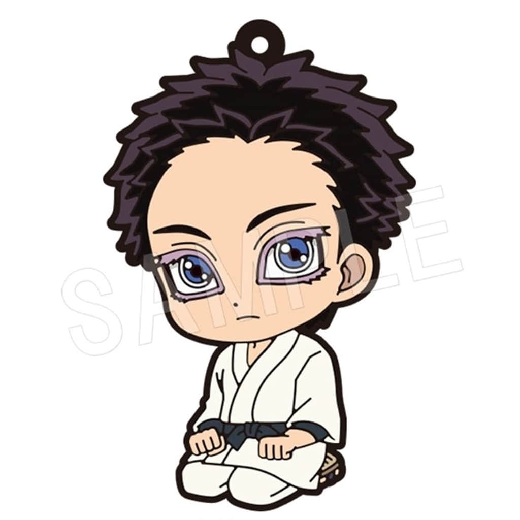 Hakuji Petanko Rubber Strap - Demon Slayer: Kimetsu no Yaiba Infinity Castle Arc Chapter One Type A, Approx. 65 mm