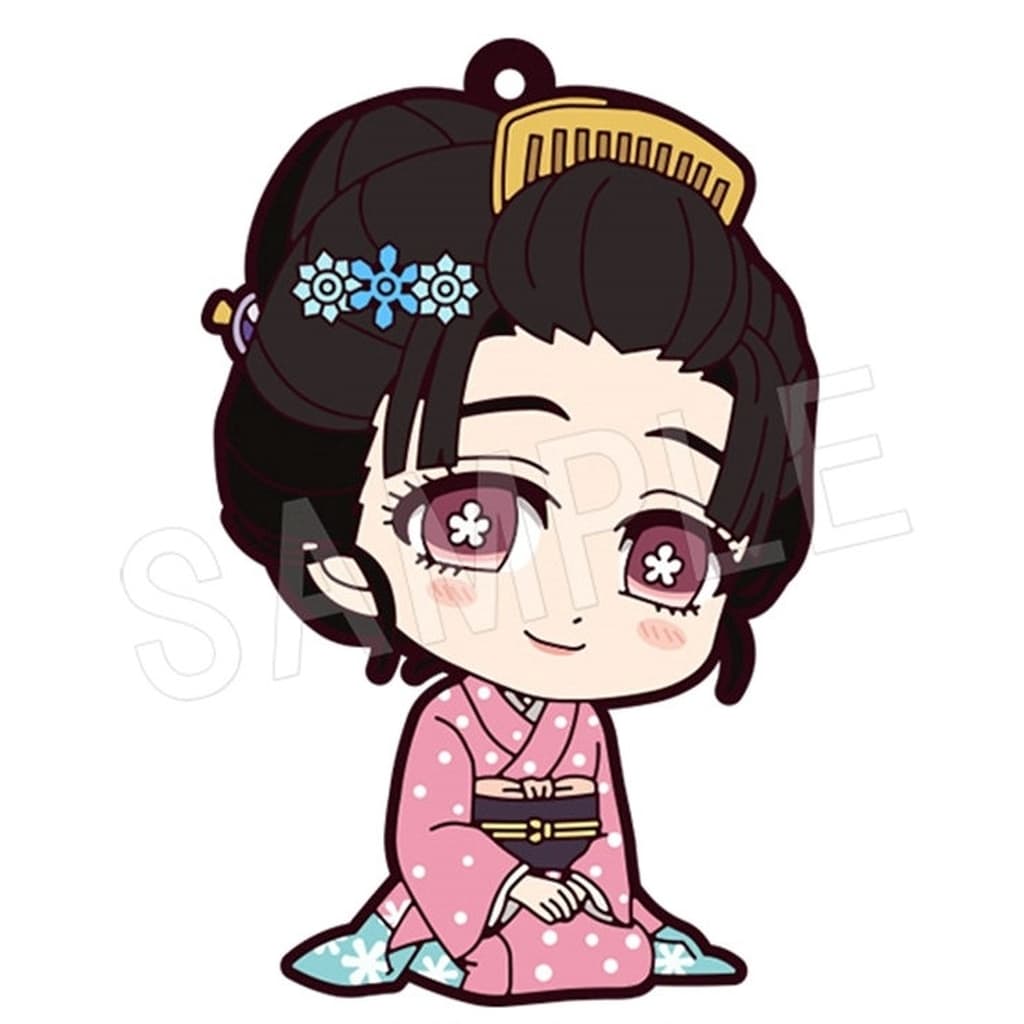 Koyuki Petanko Rubber Strap Type A, Demon Slayer: Kimetsu no Yaiba Infinity Castle Arc Chapter 1, Approx. 65 mm, Chugai Mining