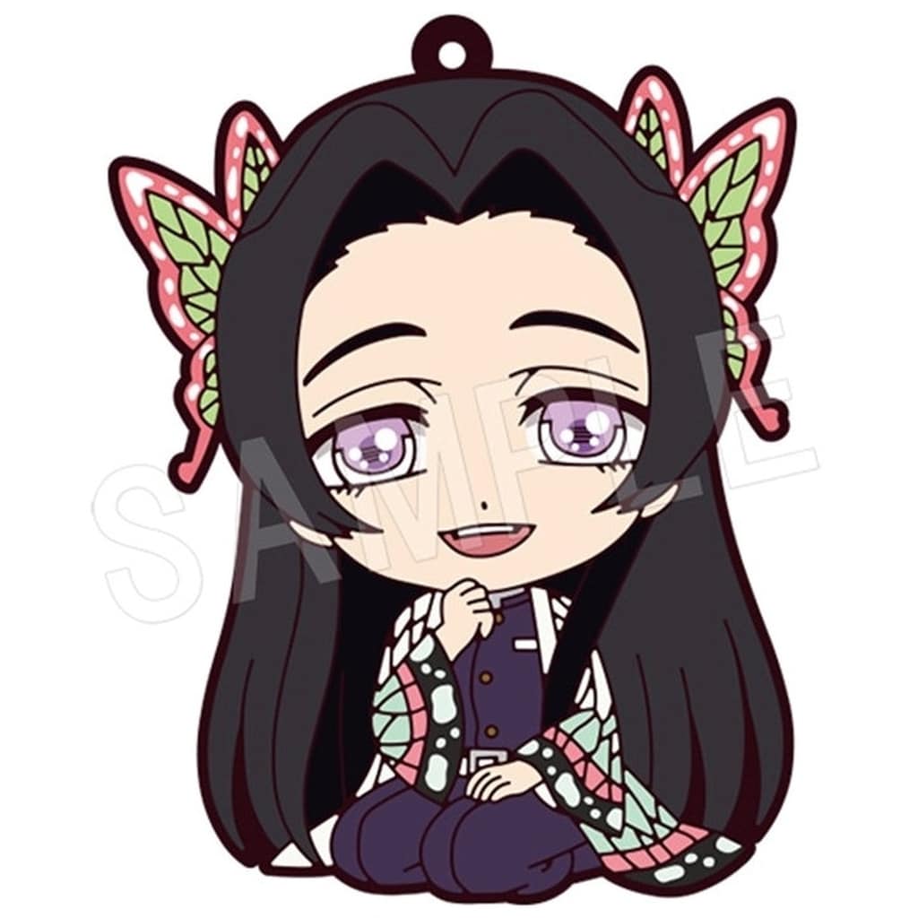 Kanae Kocho Rubber Strap from Demon Slayer: Kimetsu no Yaiba Infinity Castle Chapter 1 Type B, Chugai Mining, Approx. 65 mm