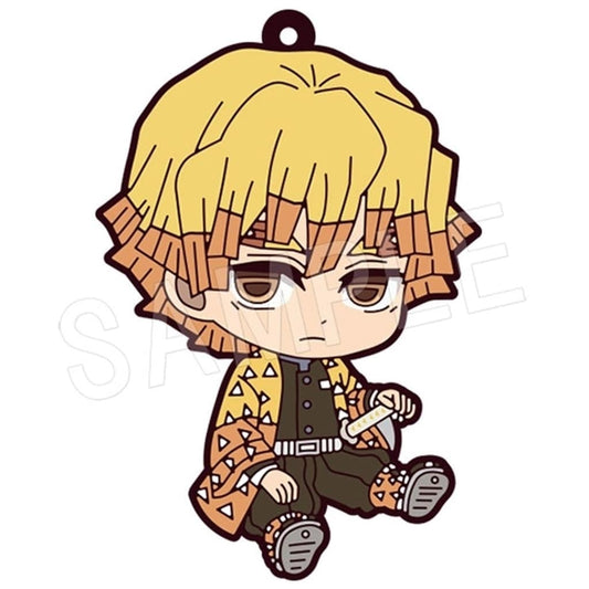 Zenitsu Agatsuma Petanko Rubber Strap Type B, Infinity Castle Chapter One Ver. from Demon Slayer: Kimetsu no Yaiba