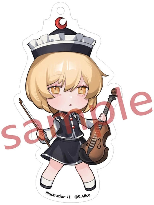 Lunasa Prismriver Nochi Acrylic Keychain - Touhou Project Charama - Approx. 8 cm (Pre-owned)