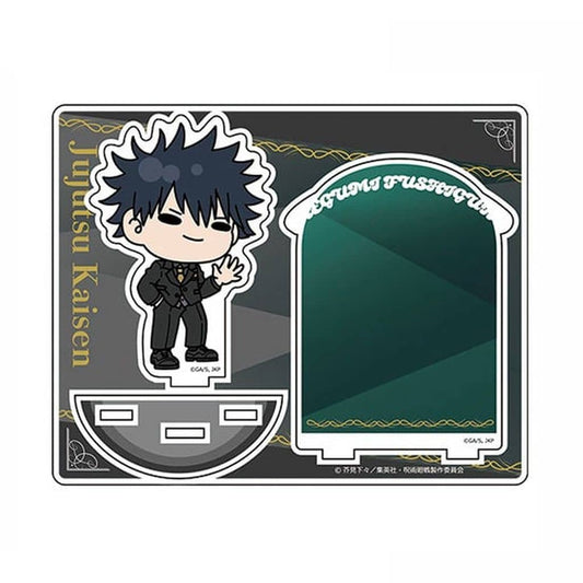 Megumi Fushiguro Acrylic Stand - mochocho 5th Anniversary Suit Visual (Toho) - Approx. 98 x 73 mm - Pre-owned - Jujutsu Kaisen