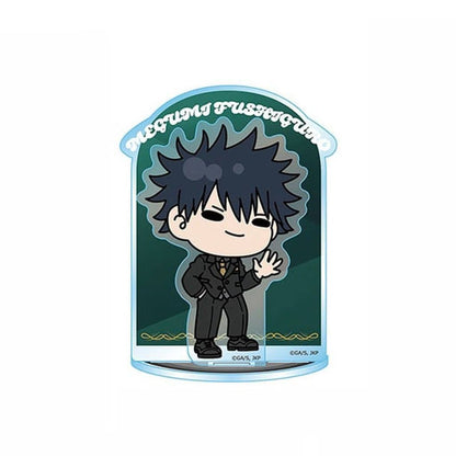 Megumi Fushiguro Acrylic Stand - mochocho 5th Anniversary Suit Visual (Toho) - Approx. 98 x 73 mm - Pre-owned - Jujutsu Kaisen