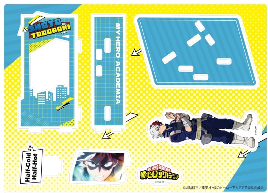 Shoto Todoroki Acrylic Scene Photo Stand (Pikusta) - My Hero Academia - MAW Approx. 150 x 210 mm (Pre-owned), No. 04
