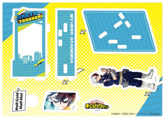 Shoto Todoroki Acrylic Scene Photo Stand (Pikusta) - My Hero Academia - MAW Approx. 150 x 210 mm (Pre-owned), No. 04