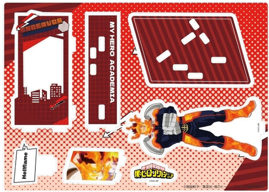 Endeavor Scene Photo Acrylic Stand - My Hero Academia - MAW - Approx. 150 x 210 mm (Pre-owned), No. 05