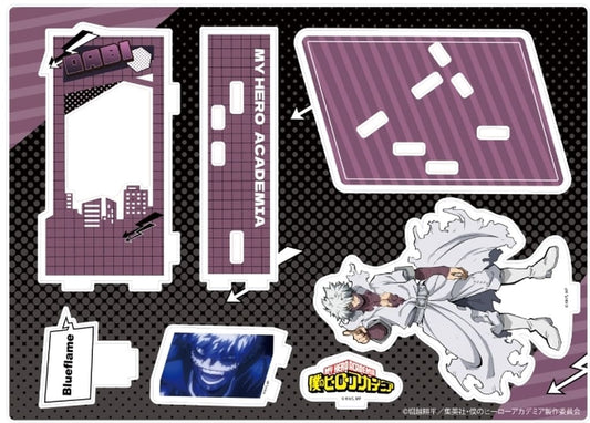 Dabi Scene Photo Acrylic Stand MAW - My Hero Academia (Approx. 150 x 210 mm, 8mm Acrylic), No. 07