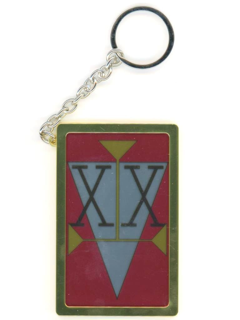 HUNTER×HUNTER Cross the “X-Day” Double Hunter License Keychain