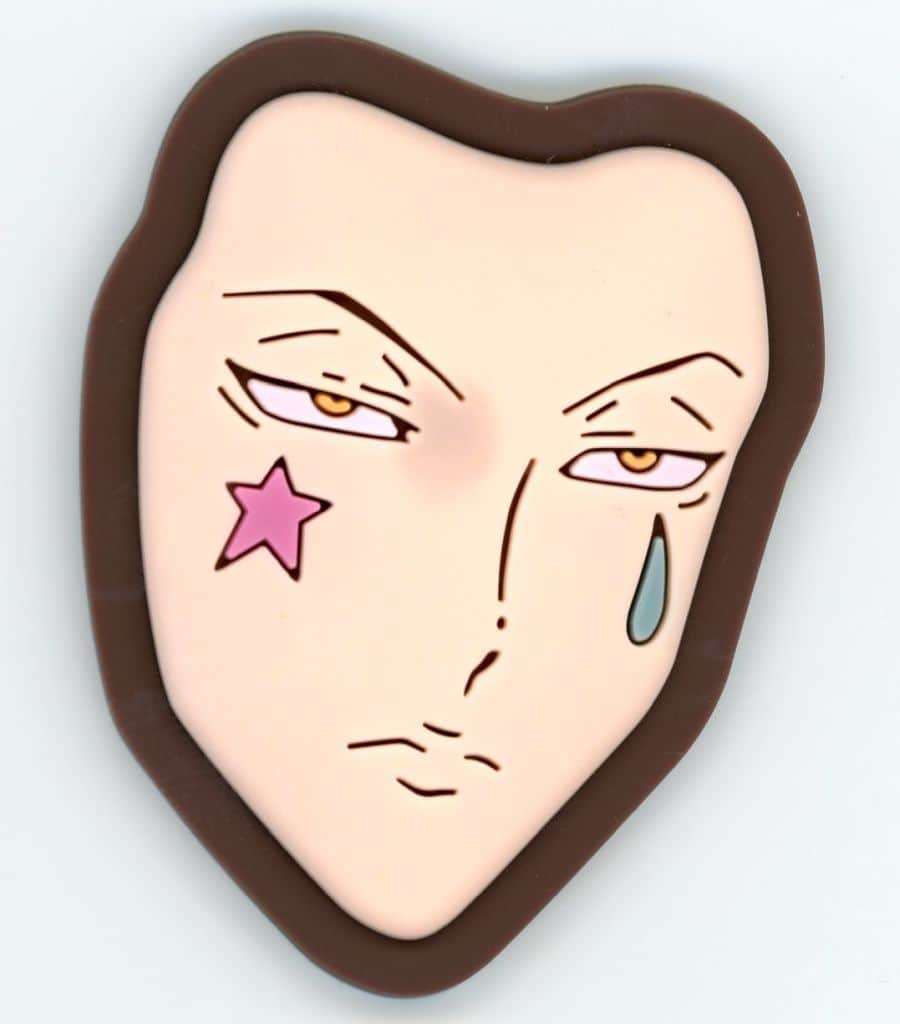 Hisoka Morow Rubber Magnet Collection J Prize Item from Hunter x Hunter Cross the X-Day by BANDAI SPIRITS