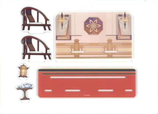 Honkai: Star Rail Mr. Fukurō's Reception Room Acrylic Stand