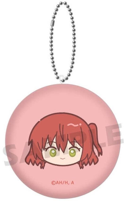 Ikuyo Kita Yurukoro Face Mini Cushion Keychain