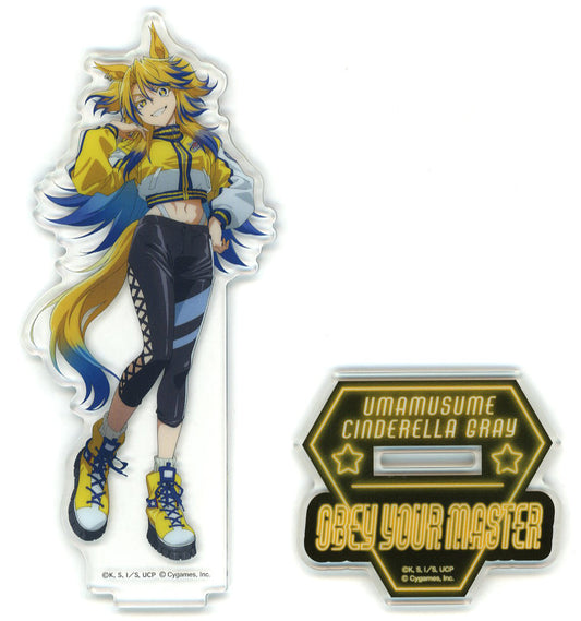 Obey Your Master Acrylic Stand - Umamusume: Cinderella Gray × Lawson Collaboration (Lawson Official, 70×150mm)