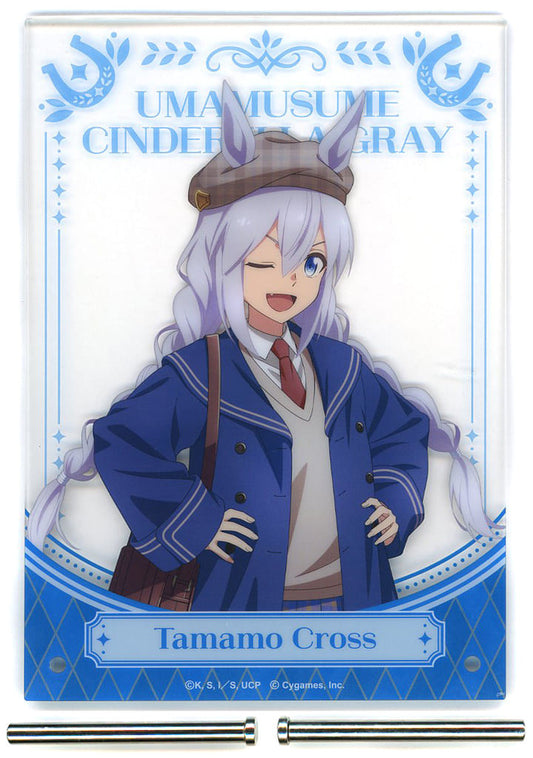 Tamamo Cross Acrylic Panel - Umamusume: Cinderella Gray Entertainment Kuji Vol.2 Acrylic Panel Prize (Approx. 128×182 mm) - Pre-owned