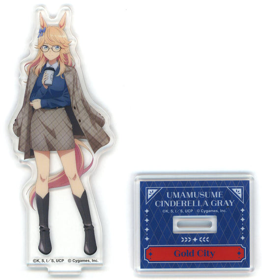 Gold City Acrylic Stand - Umamusume: Cinderella Gray Entertainment Kuji Vol.2 Acrylic Stand Prize (Approx. 68×135mm)