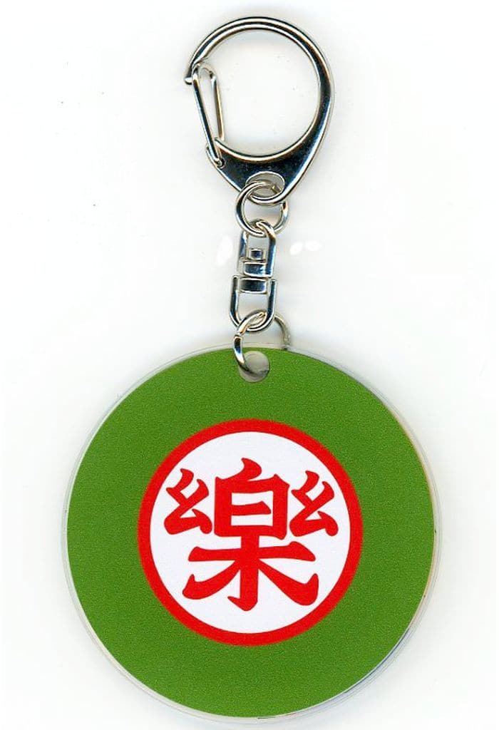 Yamcha & Puar (Crouching) Acrylic Keychain - Dragon Ball Store Tokyo - Toei Animation - Approx. 35 mm (Pre-owned)