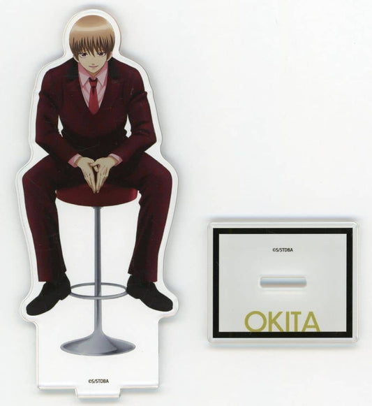 Sougo Okita Acrylic Stand - Gintama Jump Festa 2026 Goods (Aniplex) Approx. 140 mm - Pre-owned