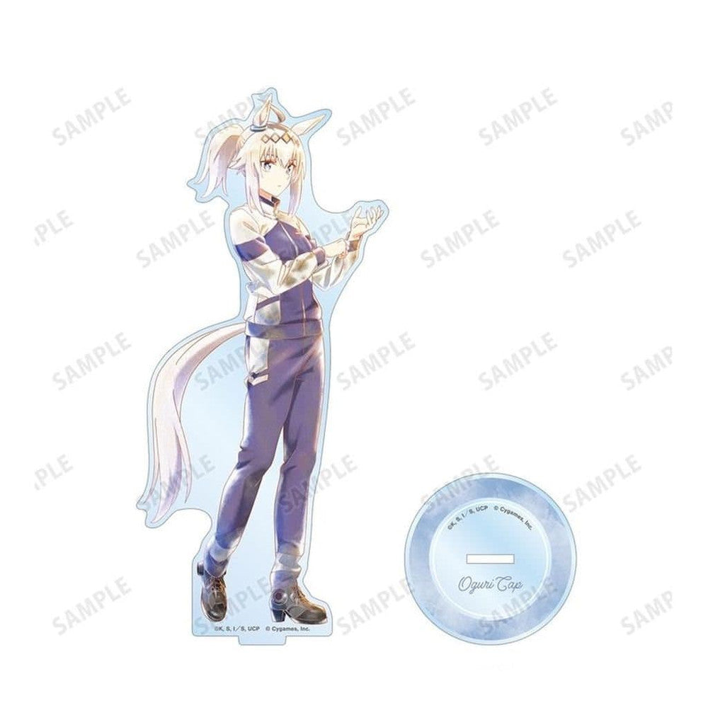 Oguri Cap Ani-Art aqua label BIG Acrylic Stand - AlmaBianca - Umamusume: Cinderella Gray - Approx 18.8×8.5cm (Thick 3mm)