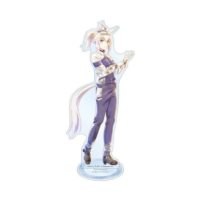 Oguri Cap Ani-Art aqua label BIG Acrylic Stand - AlmaBianca - Umamusume: Cinderella Gray - Approx 18.8×8.5cm (Thick 3mm)