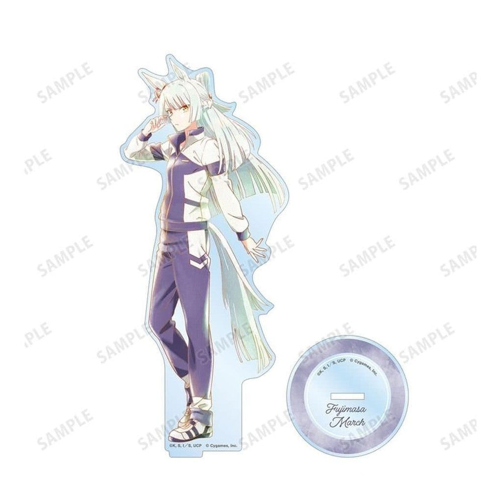 Fujimasa March Ani-Art aqua label BIG Acrylic Stand - Umamusume: Cinderella Gray (Alma Bianca) 18.8cm