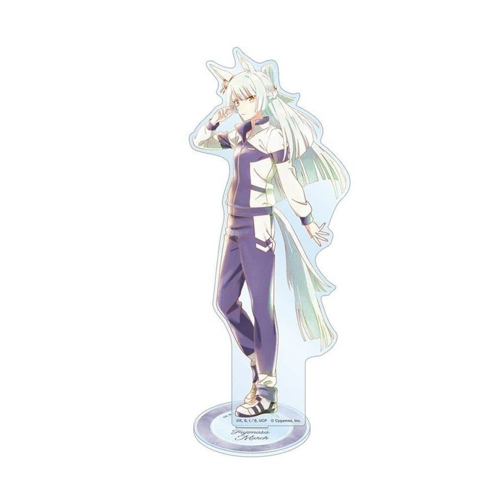 Fujimasa March Ani-Art aqua label BIG Acrylic Stand - Umamusume: Cinderella Gray (Alma Bianca) 18.8cm