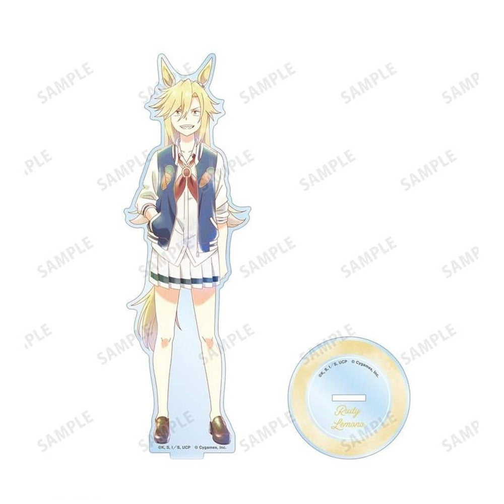 Rudy Lemono Ani-Art aqua label BIG Acrylic Stand - Umamusume: Cinderella Gray (Alma Bianca) Pre-owned