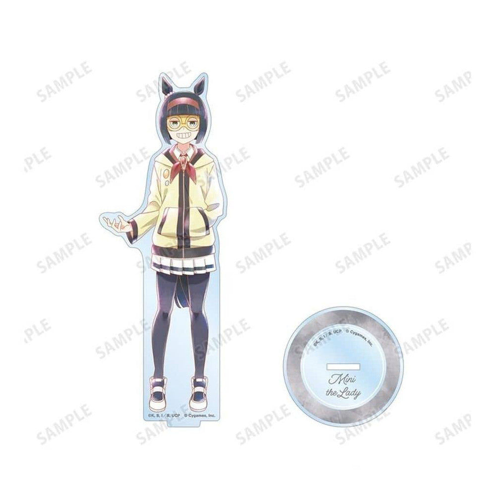 Minnie the Lady Ani-Art aqua label BIG Acrylic Stand - Umamusume: Cinderella Gray - Alma Bianca - Approx 18.8cm (Pre-owned)
