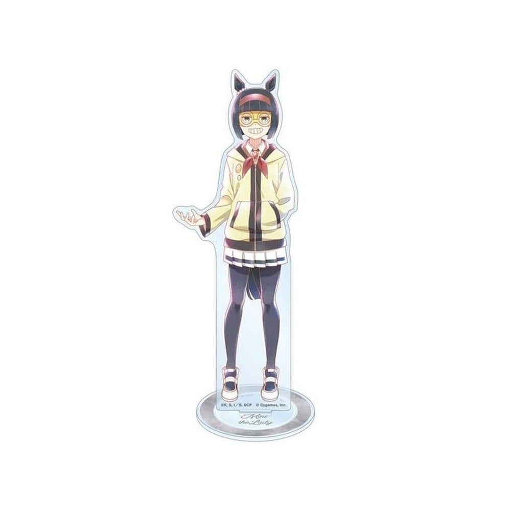 Minnie the Lady Ani-Art aqua label BIG Acrylic Stand - Umamusume: Cinderella Gray - Alma Bianca - Approx 18.8cm (Pre-owned)
