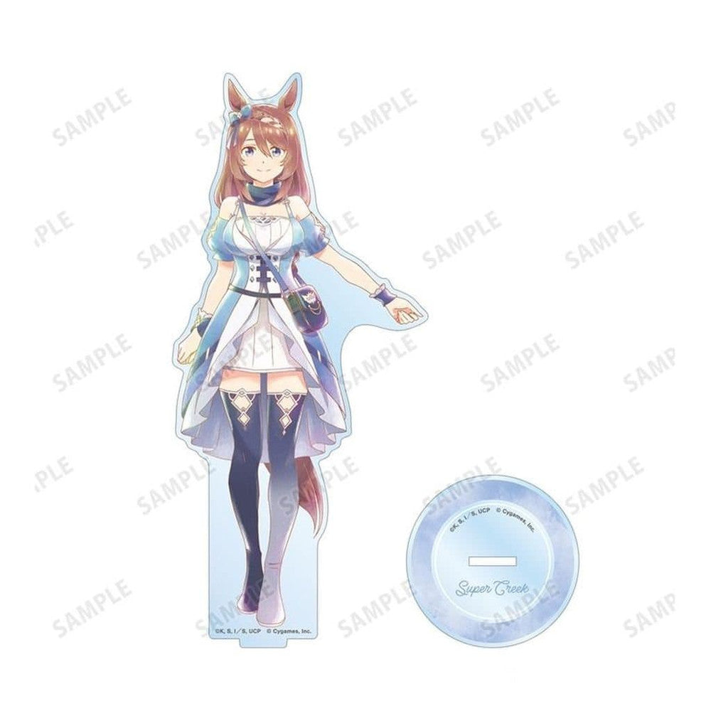 Super Creek Ani-Art Aqua Label BIG Acrylic Stand - Umamusume Cinderella Gray