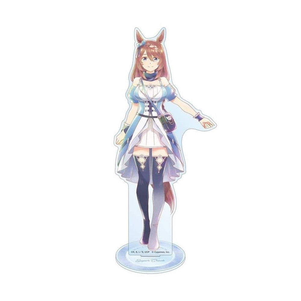 Super Creek Ani-Art Aqua Label BIG Acrylic Stand - Umamusume Cinderella Gray