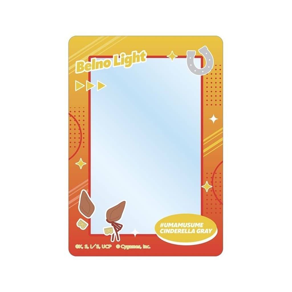 Alma Bianca B8 Hard PVC Case - Umamusume: Cinderella Gray Official Anime B8 Hard Case (Pre-owned, Approx. 10×7 cm)