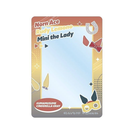 Norn Ace, Rudy Lemono & Mini the Lady B8 Hard Case - Umamusume: Cinderella Gray (Alma Bianca, Pre-owned, 10×7cm)