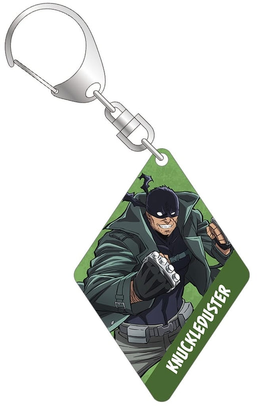 Knuckleduster Double-Sided Acrylic Keychain - My Hero Academia: Vigilantes - ARMA BIANCA, Approx. 56 x 39 mm (Pre-owned)