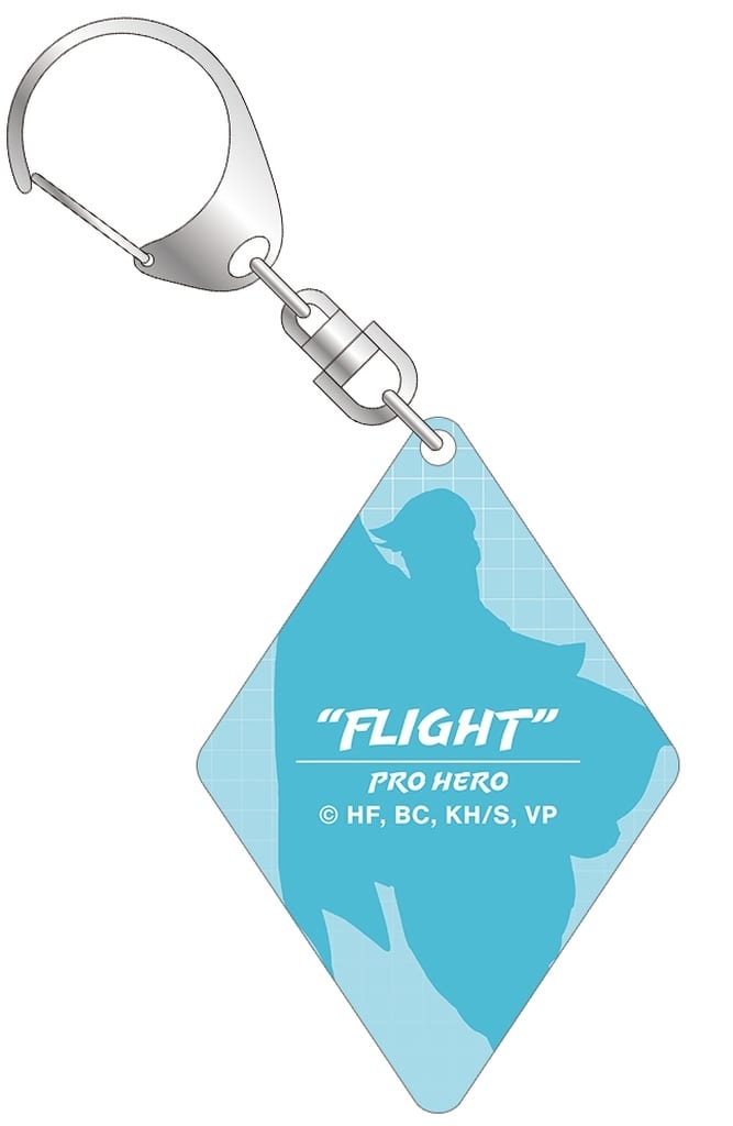 Captain Celebrity Double-Sided Acrylic Keychain - My Hero Academia: Vigilantes - ARMA BIANCA - Approx. 56 x 39 mm (4 mm) - Pre-owned