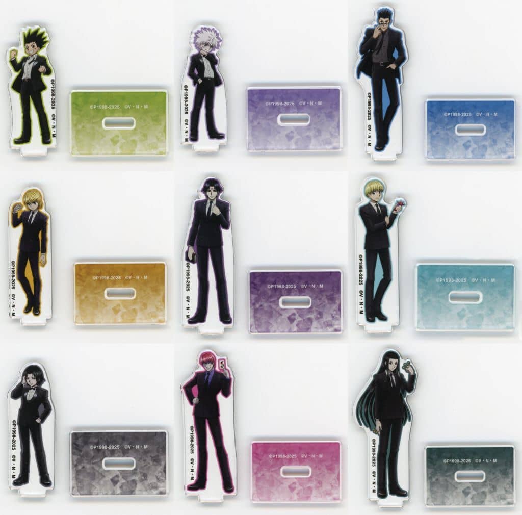HUNTER×HUNTER 2025 Winter Suit After Battle Acrylic Stand Set