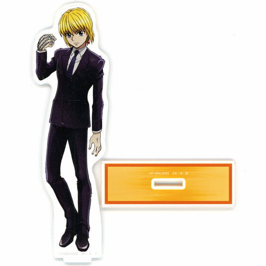 Kurapika BIG Acrylic Stand - HUNTER×HUNTER Animate Fair in 2025 Winter - ARMA BIANCA - Approx. 16.6 x 5 cm