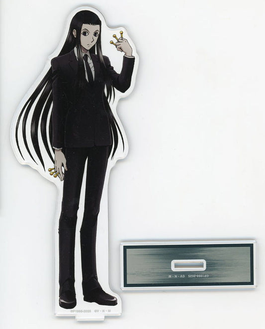 Illumi Zoldyck BIG Acrylic Stand - HUNTER×HUNTER Animate Fair in 2025 Winter - ARMA BIANCA - Approx. 19.6 x 8.1 cm
