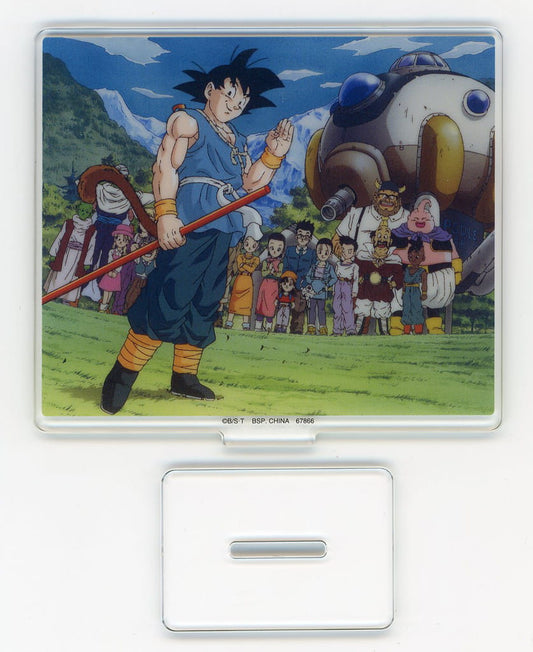 Group (Goku Front) Acrylic Stand - Ichiban Kuji Dragon Ball DRAGONBALL SNAP COLLECTION2 E Prize - Approx. 10 cm (Pre-owned)