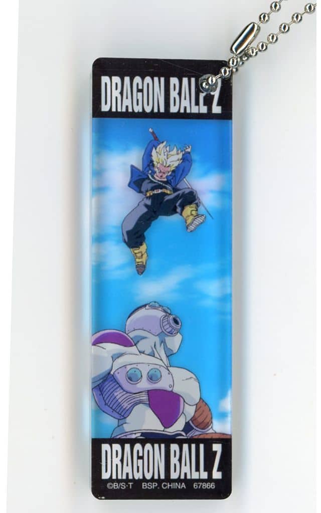 Trunks & Frieza Acrylic Charm - Dragon Ball DRAGONBALL SNAP COLLECTION2 H Prize (Approx. 8 cm, BANDAI SPIRITS)